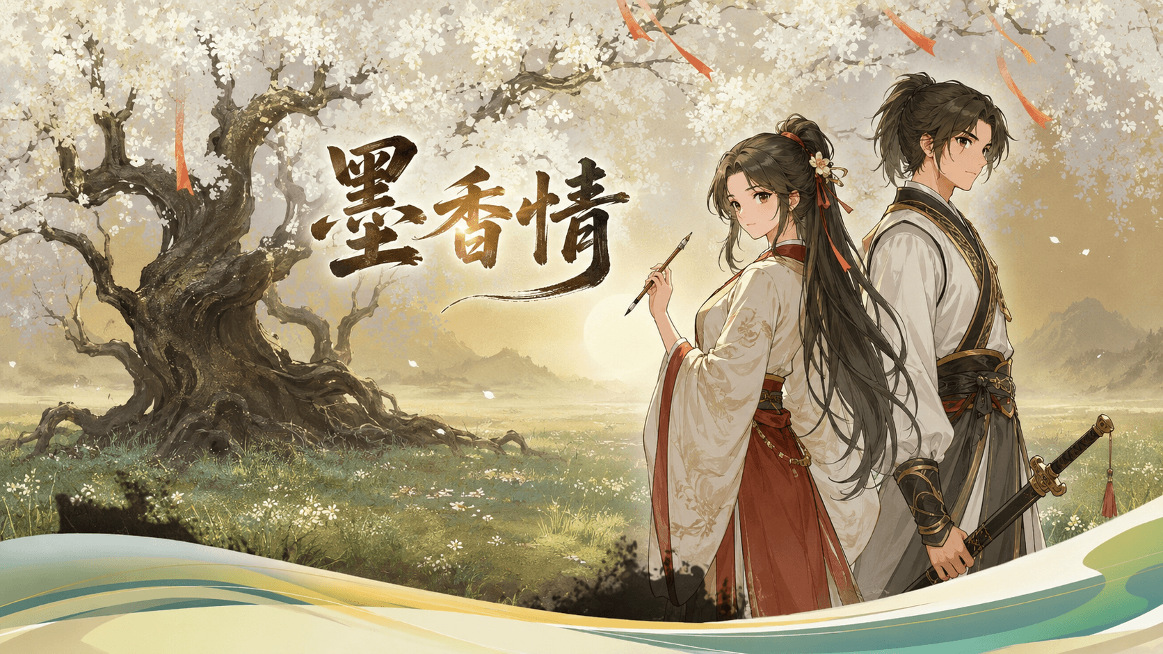 《墨香情》手游攻略：阴阳经脉分流+武学连招，南疆秘境无伤通关细节
